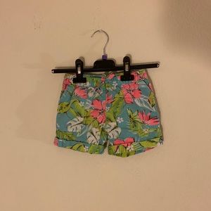 Carter’s kids’ tropical design shorts size 4
